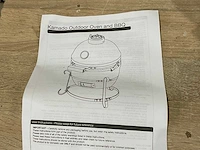Kamado - oven en barbecue - barbecue - afbeelding 5 van  10