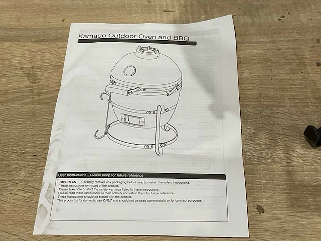 Kamado - oven en barbecue - barbecue - afbeelding 6 van  10