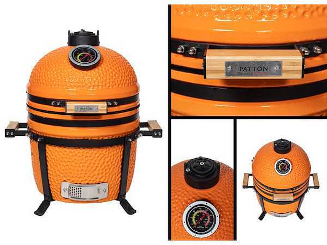 Kamado houtskool bbq 15 inch - afbeelding 6 van  7