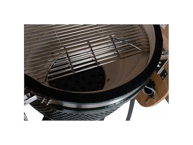 Kamado houtskool bbq 21 inch groen (55cce302) - afbeelding 3 van  4