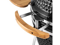 Kamado houtskool bbq 23,5 inch groen - afbeelding 7 van  10