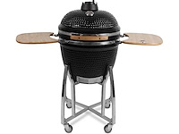 Kamado houtskool bbq 23,5 inch groen - afbeelding 1 van  3