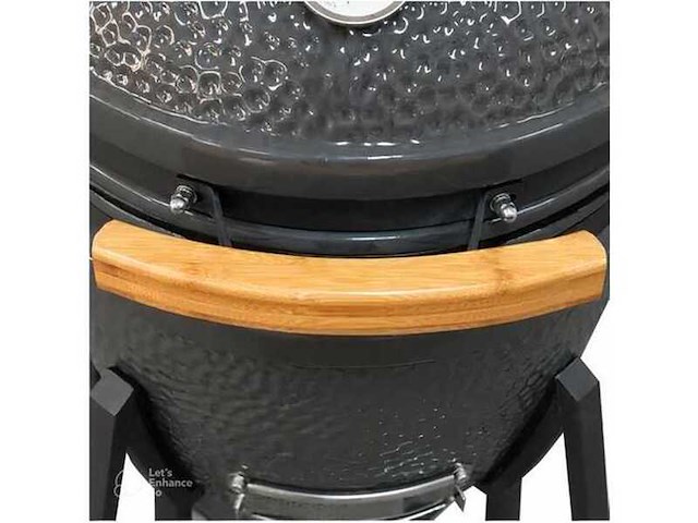 Kamado keramische houtskoolbarbecue 15 inch / 33 cm - afbeelding 3 van  3