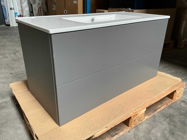 Kame badmeubel 100cm grijs - afbeelding 1 van  1