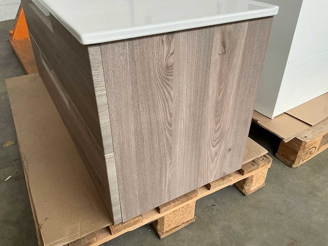 Kame badmeubel 120cm grey oak - afbeelding 5 van  6