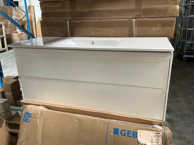 Kame badmeubel (120x45x50 cm) - afbeelding 2 van  4