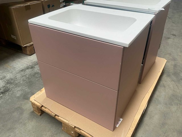 Kame badmeubel pink 60cm - afbeelding 1 van  2