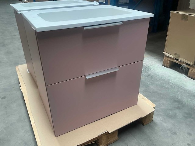 Kame badmeubel pink 60cm - afbeelding 1 van  5