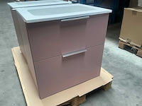 Kame badmeubel pink 60cm - afbeelding 1 van  5