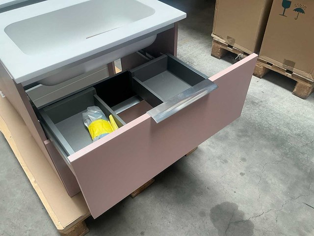 Kame badmeubel pink 60cm - afbeelding 4 van  5