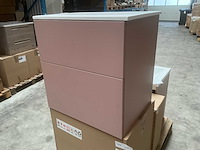 Kame basin unit pink badmeubel 60cm - afbeelding 2 van  7