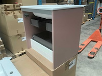 Kame basin unit pink badmeubel 60cm - afbeelding 5 van  8