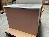 Kame big roze badmeubel 80cm - afbeelding 2 van  4
