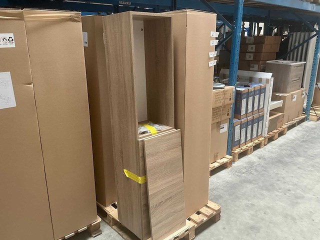 Kame city badkamerkast 160cm grey oak - afbeelding 1 van  5