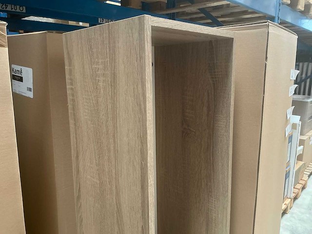 Kame city badkamerkast 160cm grey oak - afbeelding 2 van  5