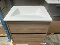 Kame city badmeubel 60cm grey oak - afbeelding 4 van  7