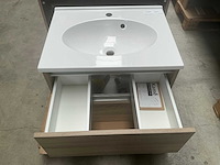 Kame city badmeubel grey oak 60cm - afbeelding 3 van  5
