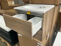 Kame city badmeubel grey oak 60cm - afbeelding 4 van  7