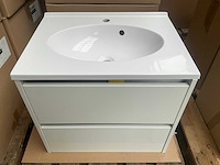 Kame city badmeubel wit hoogglans 60cm - afbeelding 2 van  5
