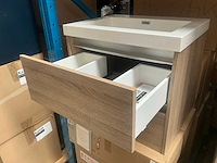 Kame city grey oak badmeubel 60cm - afbeelding 4 van  6