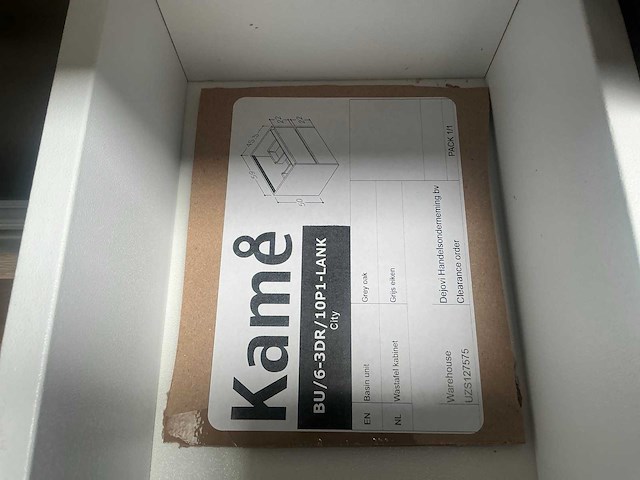 Kame city grey oak badmeubel 60cm - afbeelding 5 van  6