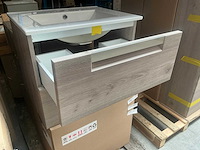 Kame city grey oak badmeubel 60cm - afbeelding 4 van  6