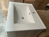 Kame city grey oak badmeubel 60cm - afbeelding 5 van  6