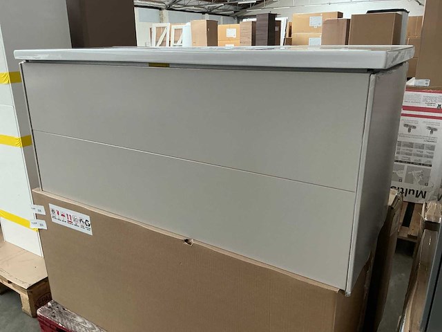 Kame d-line badmeubel 120cm grey cashmere - afbeelding 1 van  6