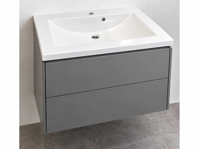 Kame d-line badmeubel matt-grey 60cm - afbeelding 1 van  5