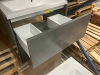 Kame d-line badmeubel matt-grey 60cm - afbeelding 4 van  5
