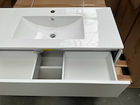 Kame d-line badmeubel matt white 100cm - afbeelding 5 van  7