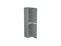 Kame d-line matt grey badkamerkast hoog - afbeelding 1 van  6