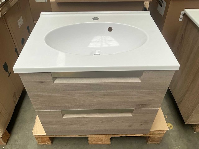 Kame evoke badmeubel 60cm nelson oak - afbeelding 1 van  4
