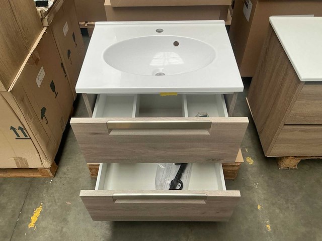 Kame evoke badmeubel 60cm nelson oak - afbeelding 2 van  4