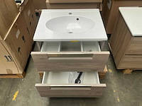 Kame evoke badmeubel 60cm nelson oak - afbeelding 2 van  2