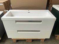 Kame evoke badmeubel matt white 120cm
