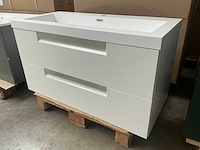 Kame evoke badmeubel matt white 120cm - afbeelding 3 van  6