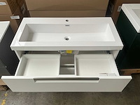 Kame evoke badmeubel matt white 120cm - afbeelding 4 van  6