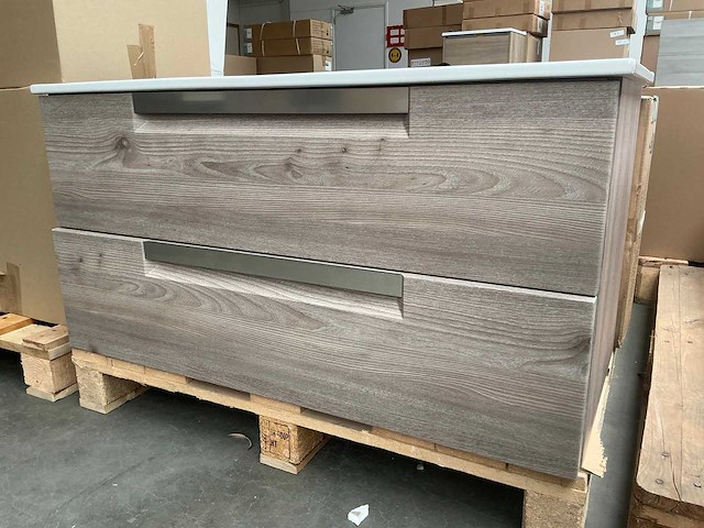 Kame evoke badmeubel nelson oak 100cm - afbeelding 1 van  1