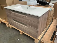 Kame evoke badmeubel nelson oak 100cm - afbeelding 4 van  8