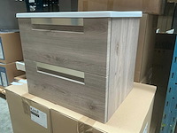 Kame evoke badmeubel nelson oak 60cm - afbeelding 2 van  8