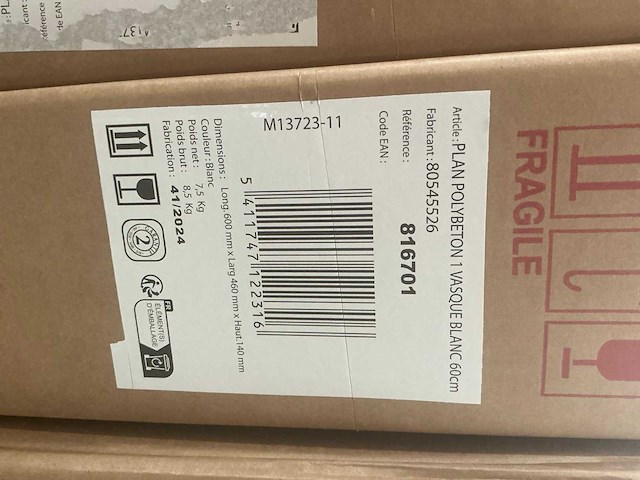 Kame evoke badmeubel nelson oak 60cm - afbeelding 8 van  8