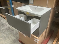 Kame gama badmeubel 60cm matt grey - afbeelding 2 van  4