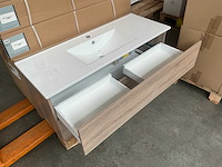 Kame gama badmeubel grey oak 120cm - afbeelding 4 van  7