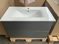 Kame gama badmeubel matt grey 80cm - afbeelding 1 van  4