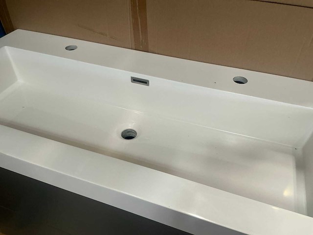 Kame game matt grey badmeubel 100cm - afbeelding 4 van  4
