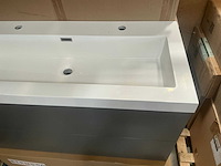 Kame game matt grey badmeubel 100cm - afbeelding 5 van  6