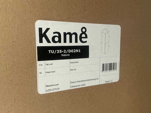 Kame natura wit badkamerkast - afbeelding 7 van  7