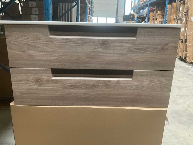 Kame nelson oak badmeubel 100cm - afbeelding 2 van  7