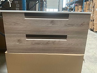 Kame nelson oak badmeubel 100cm - afbeelding 2 van  7